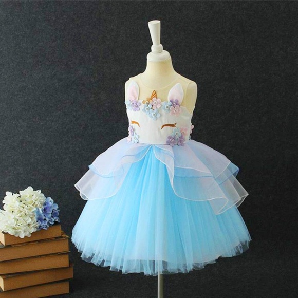 Other - Unicorn Princess Party Pageant Flower Girl Dress